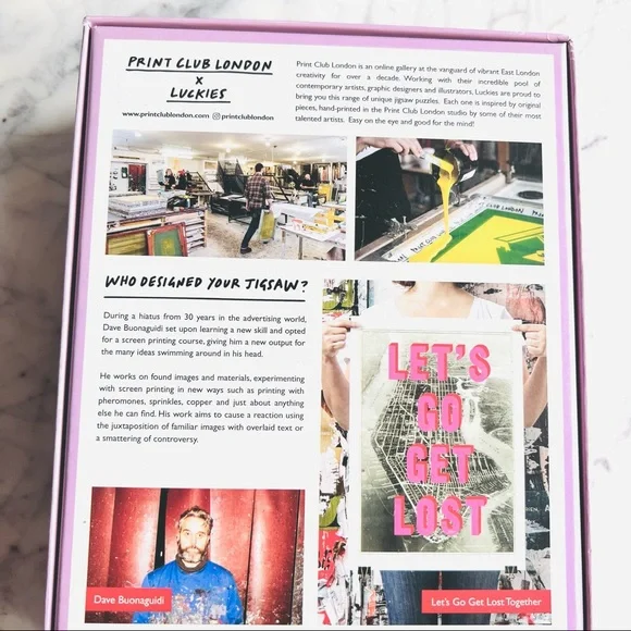 Let’s Go Get Lost Together New York Jigsaw Puzzle - Picture 5 of 5